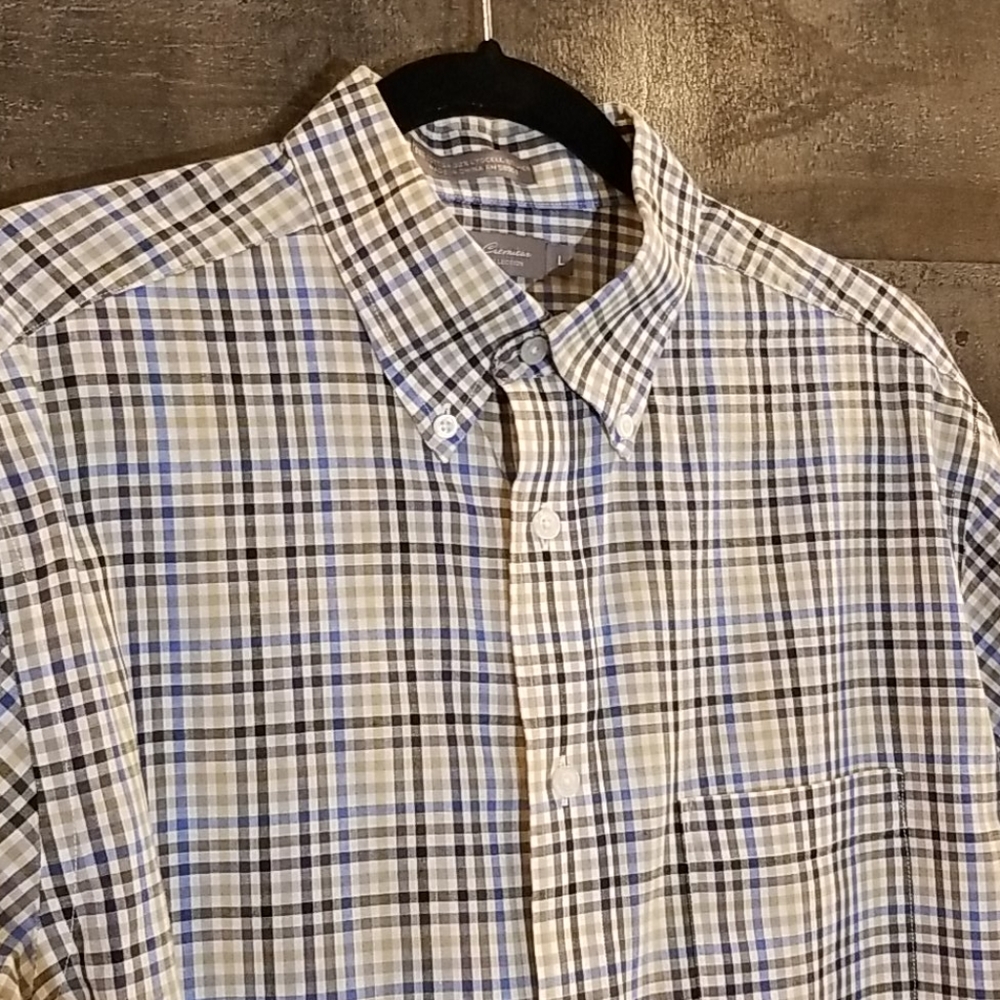 Daniel Cremieux Gingham Button Down, L - image 1